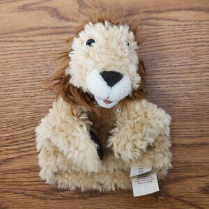 Plush Little Lion Hand Puppet 7" Long by Folkmanis